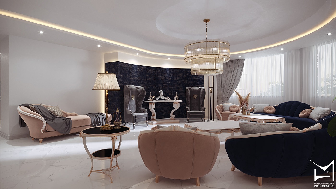 طراحی نمای کلینیک پوست و زیبایی فرمانیه